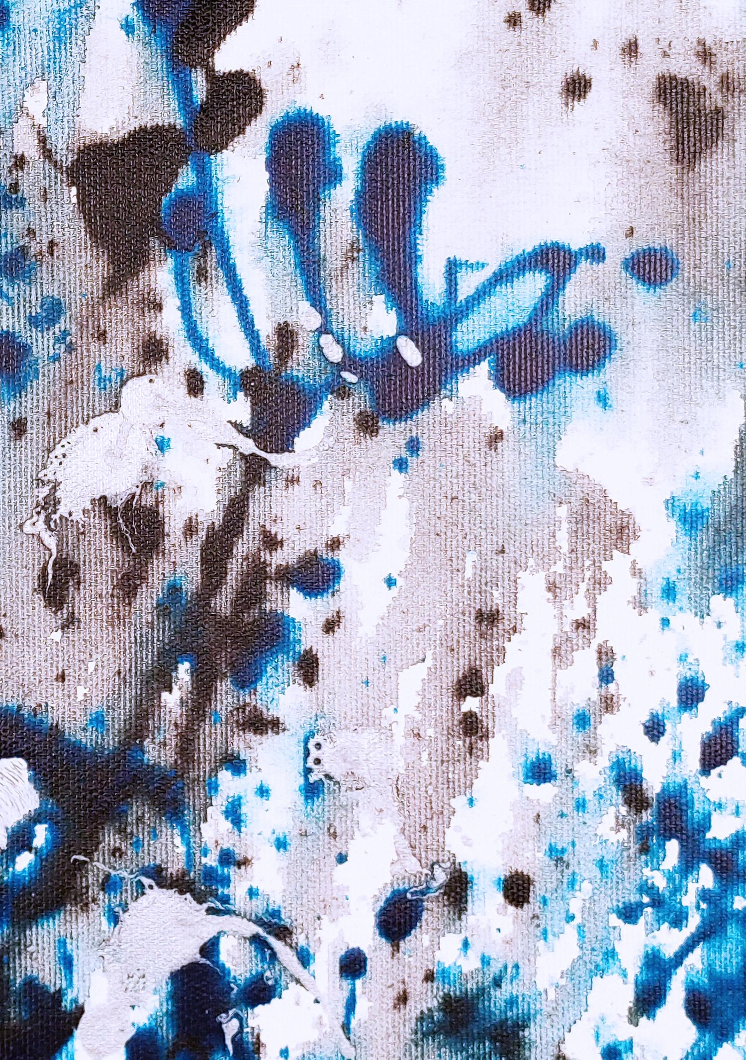 Albatross im Tränenmeer - Original auf Leinwand