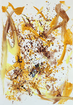 Auf der Jagd - Original auf Papier