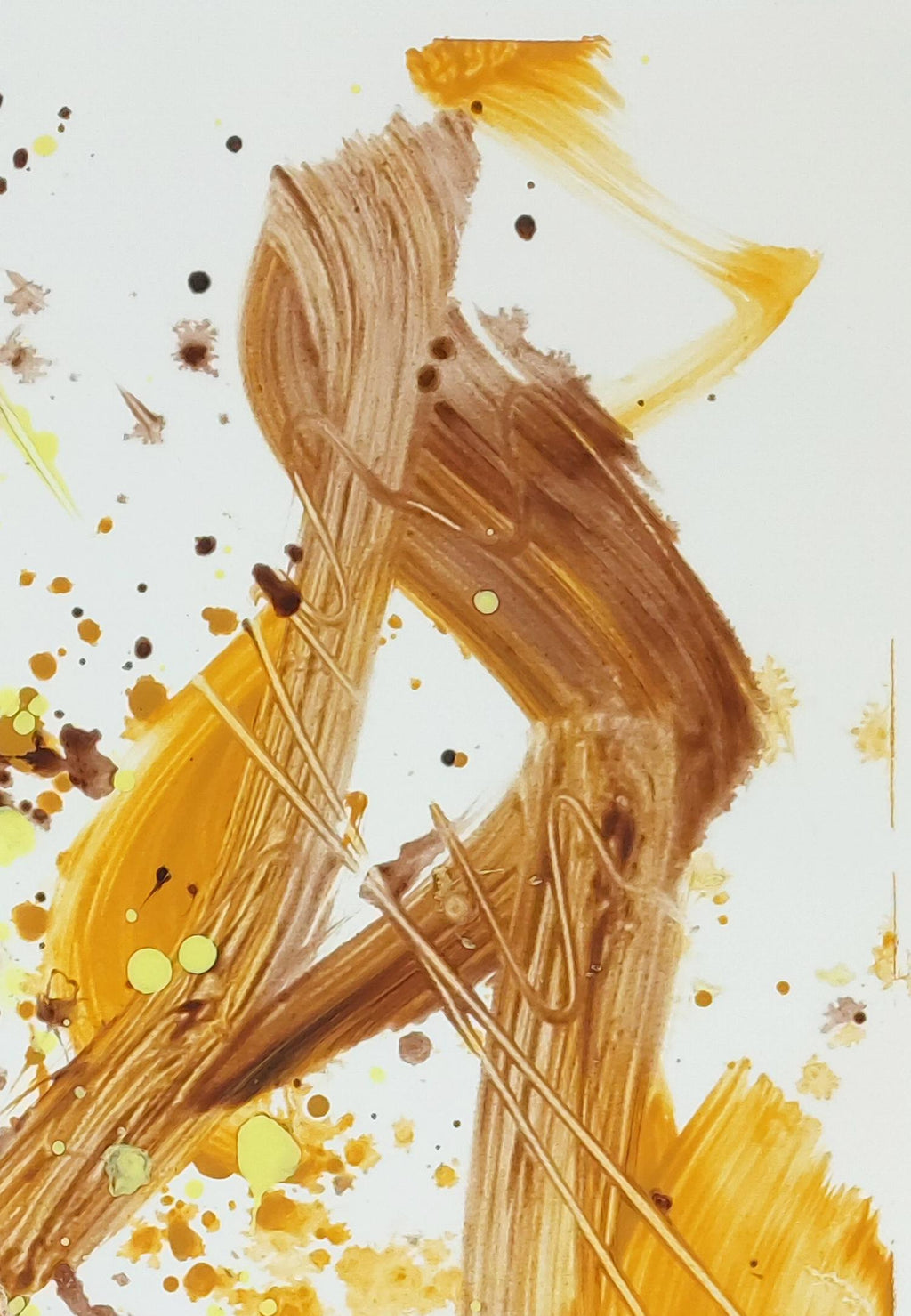Auf der Jagd - Original auf Papier
