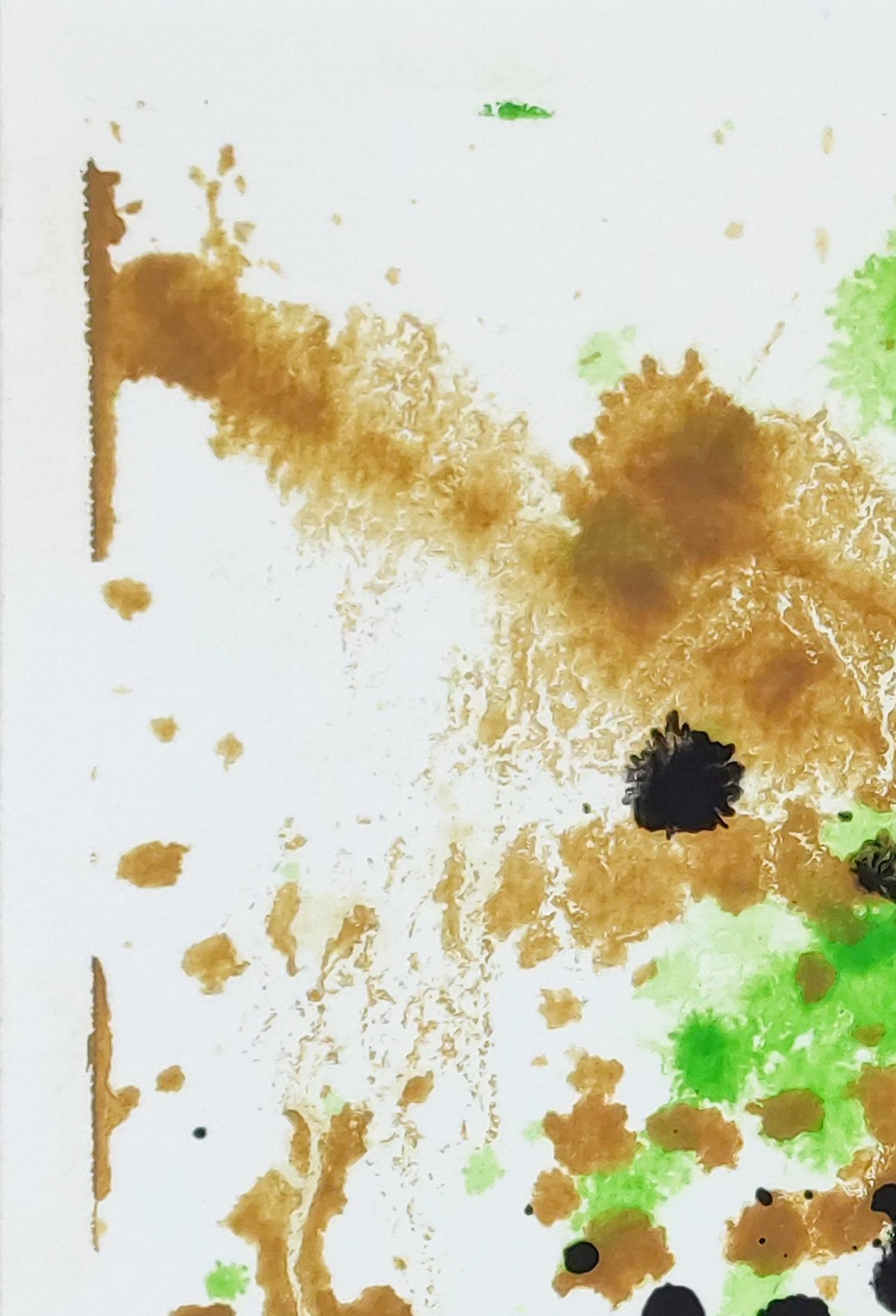 Aufgescheucht - Original auf Papier