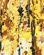 Babygiraffe - Original auf Papier