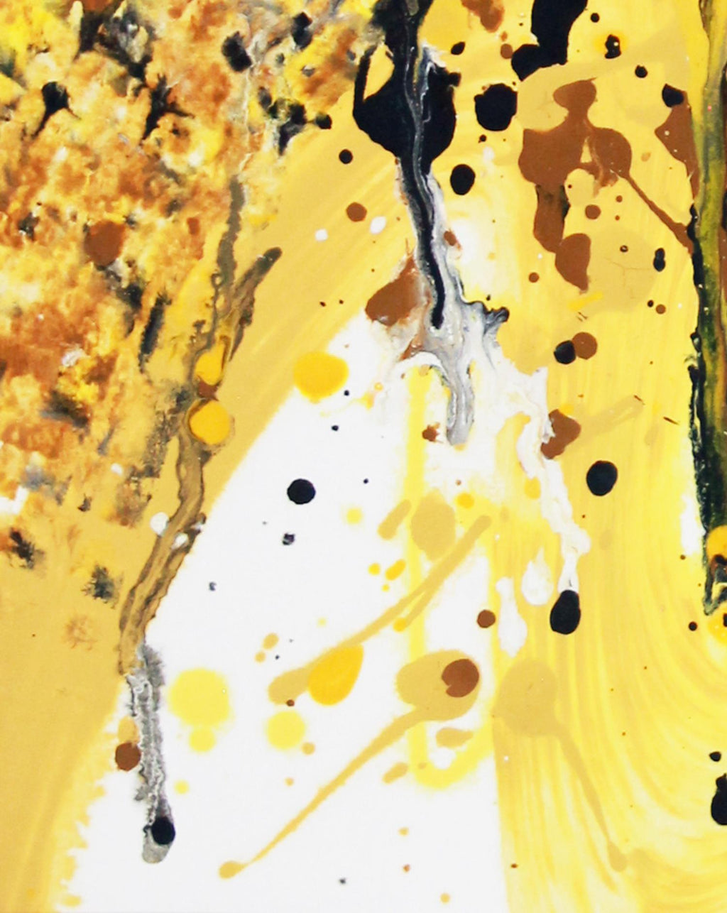 Babygiraffe - Original auf Papier