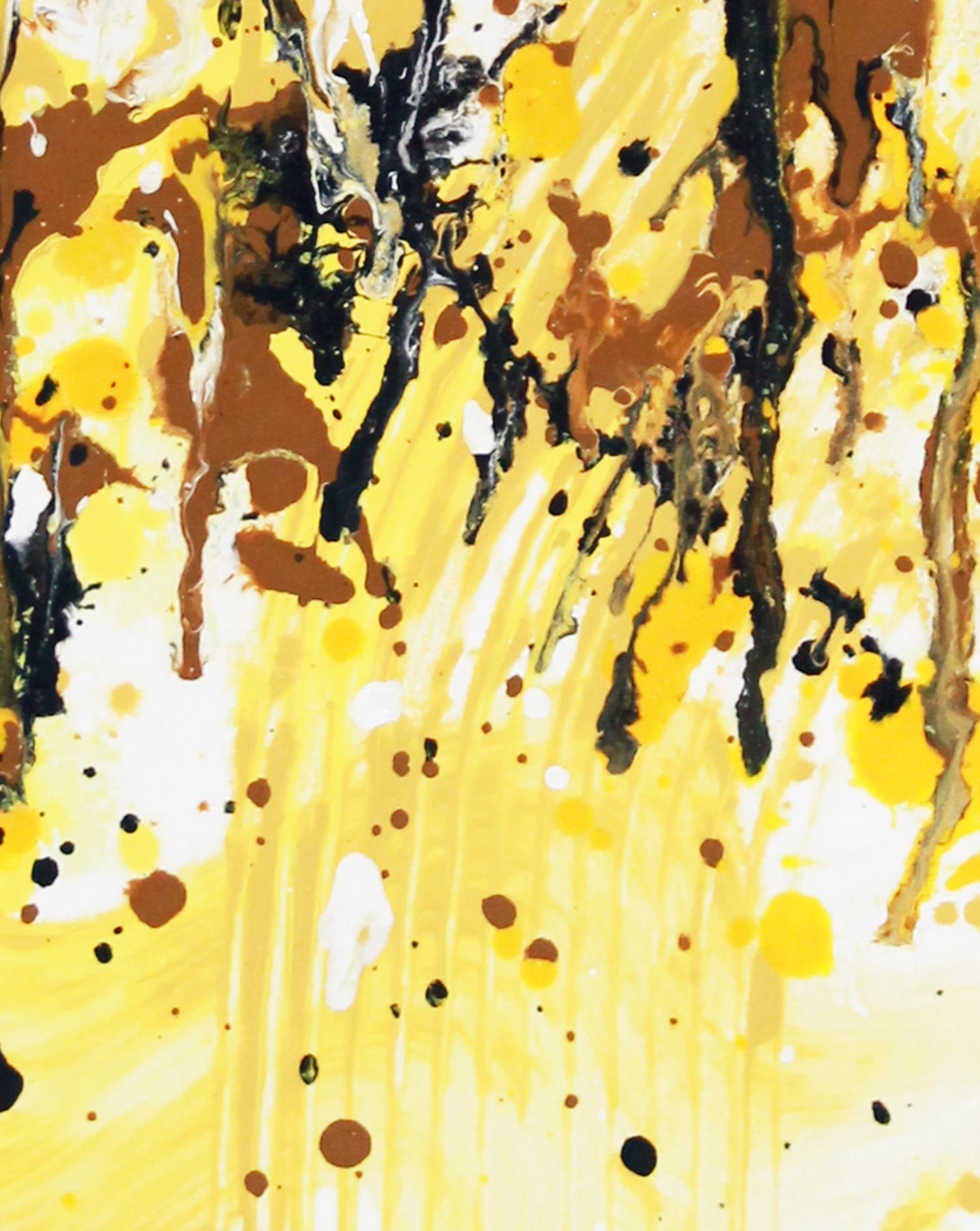 Babygiraffe - Original auf Papier