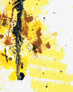 Babygiraffe - Original auf Papier