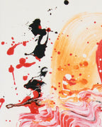 Flamingos - Original auf Papier