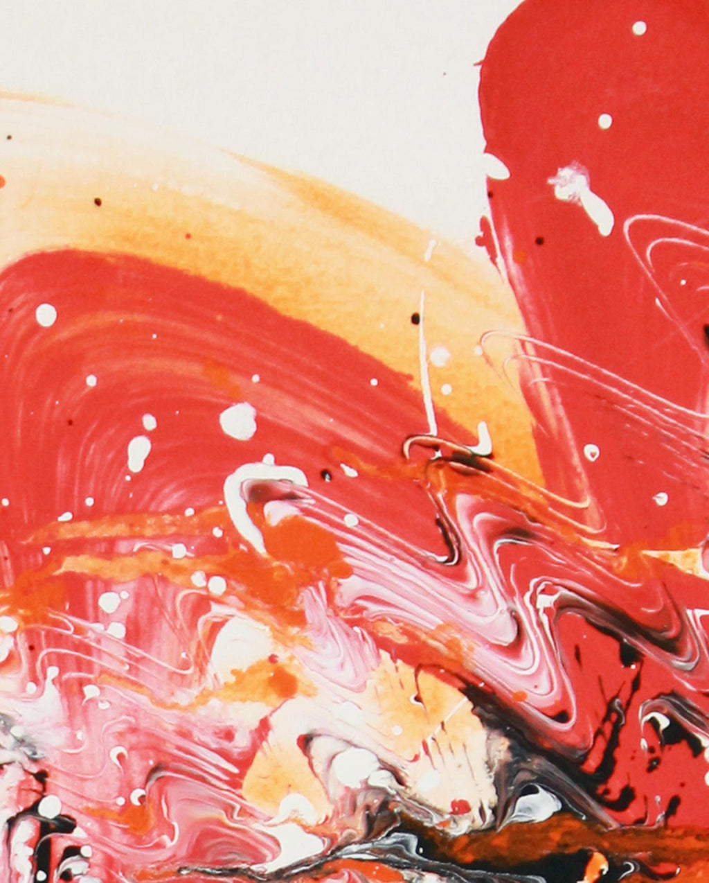 Flamingos - Original auf Papier