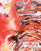 Flamingos - Original auf Papier
