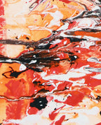 Flamingos - Original auf Papier