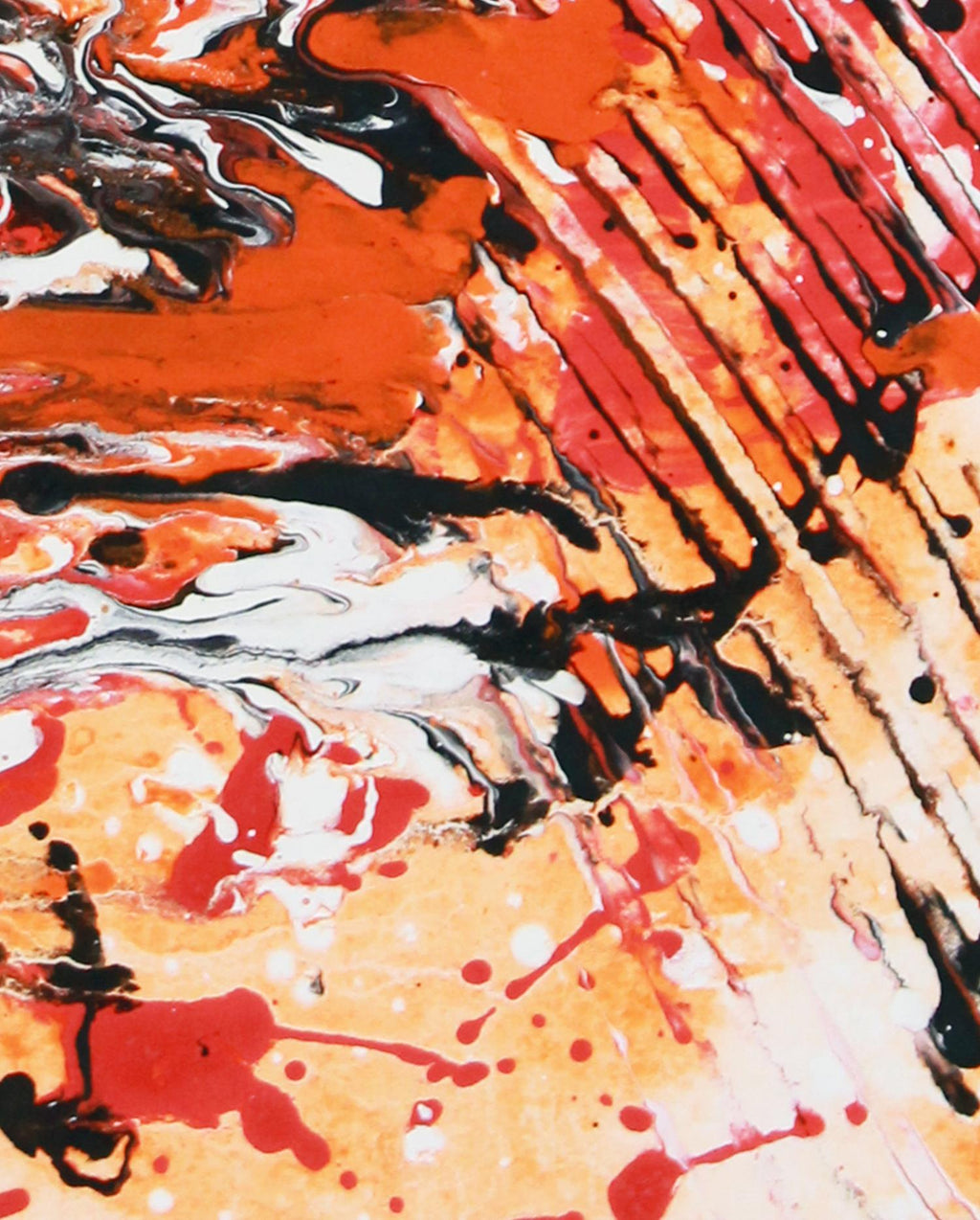 Flamingos - Original auf Papier