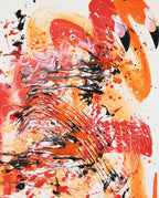 Flamingos - Original auf Papier