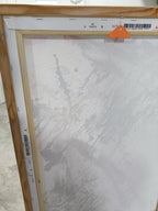 Zebra im Sandsturm - Druck auf Leinwand (Limitiert)