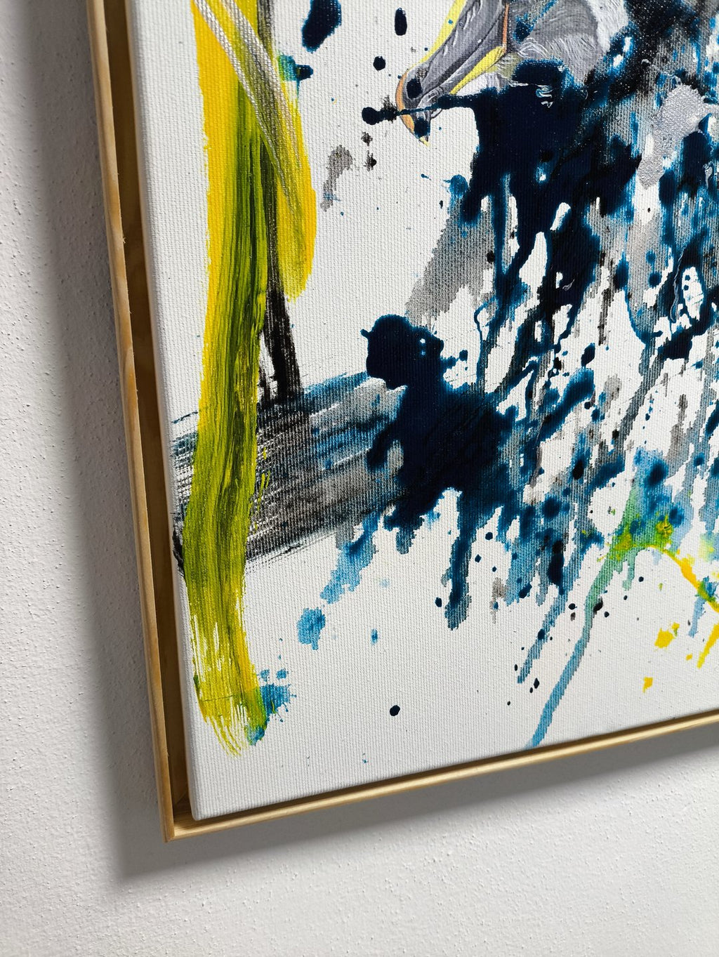 Albatross im Tränenmeer - Original auf Leinwand
