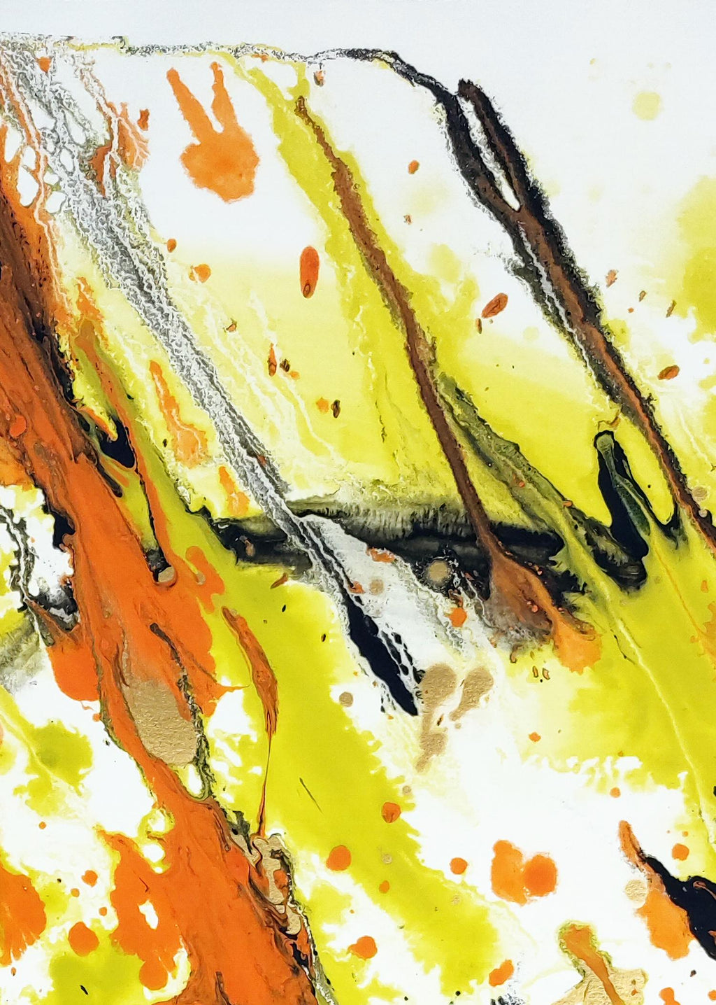 I'm the tiger - Original auf Papier