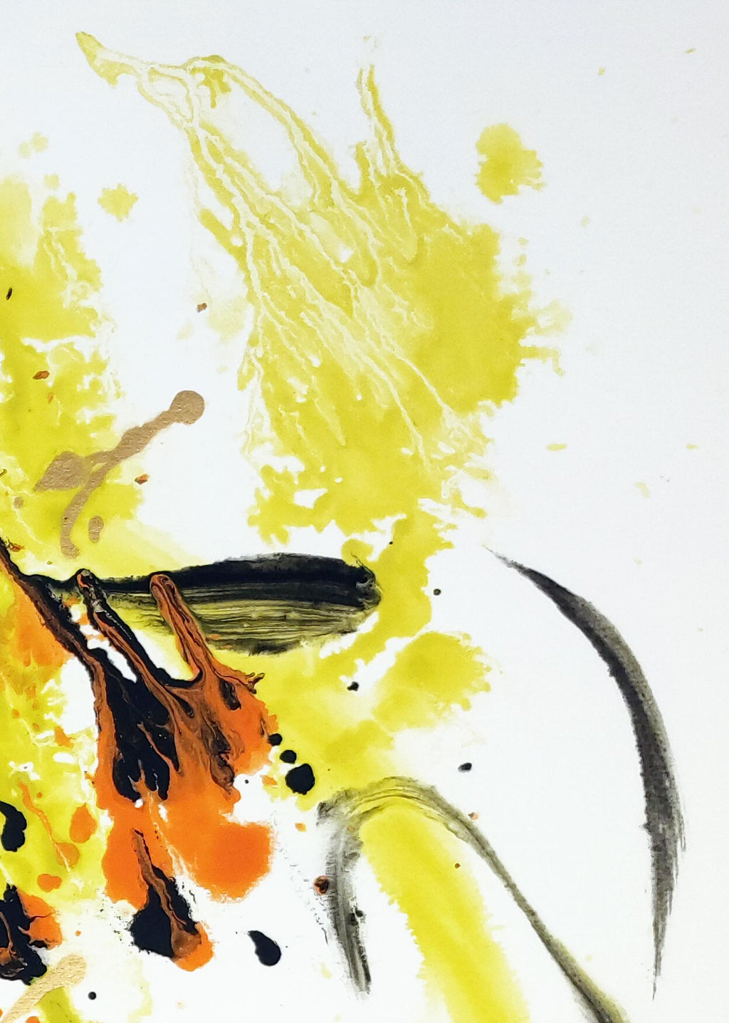 I'm the tiger - Original auf Papier