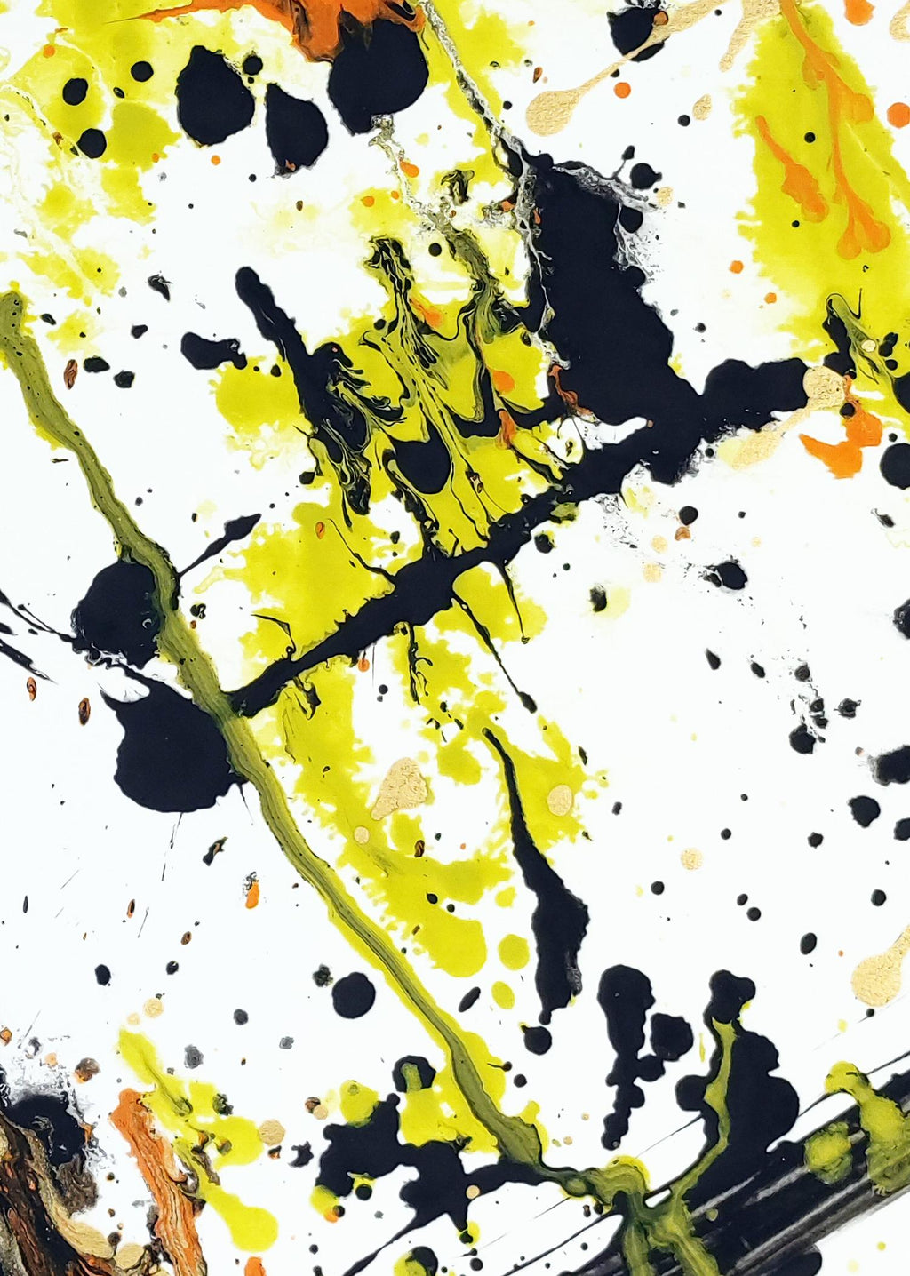 I'm the tiger - Original auf Papier