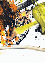 I'm the tiger - Original auf Papier