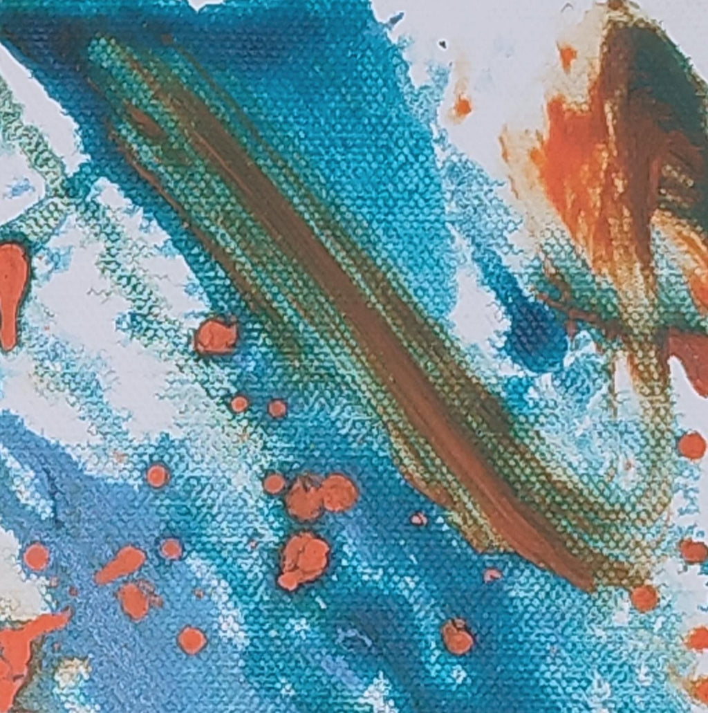 Kingfisher III - Original auf Leinwand