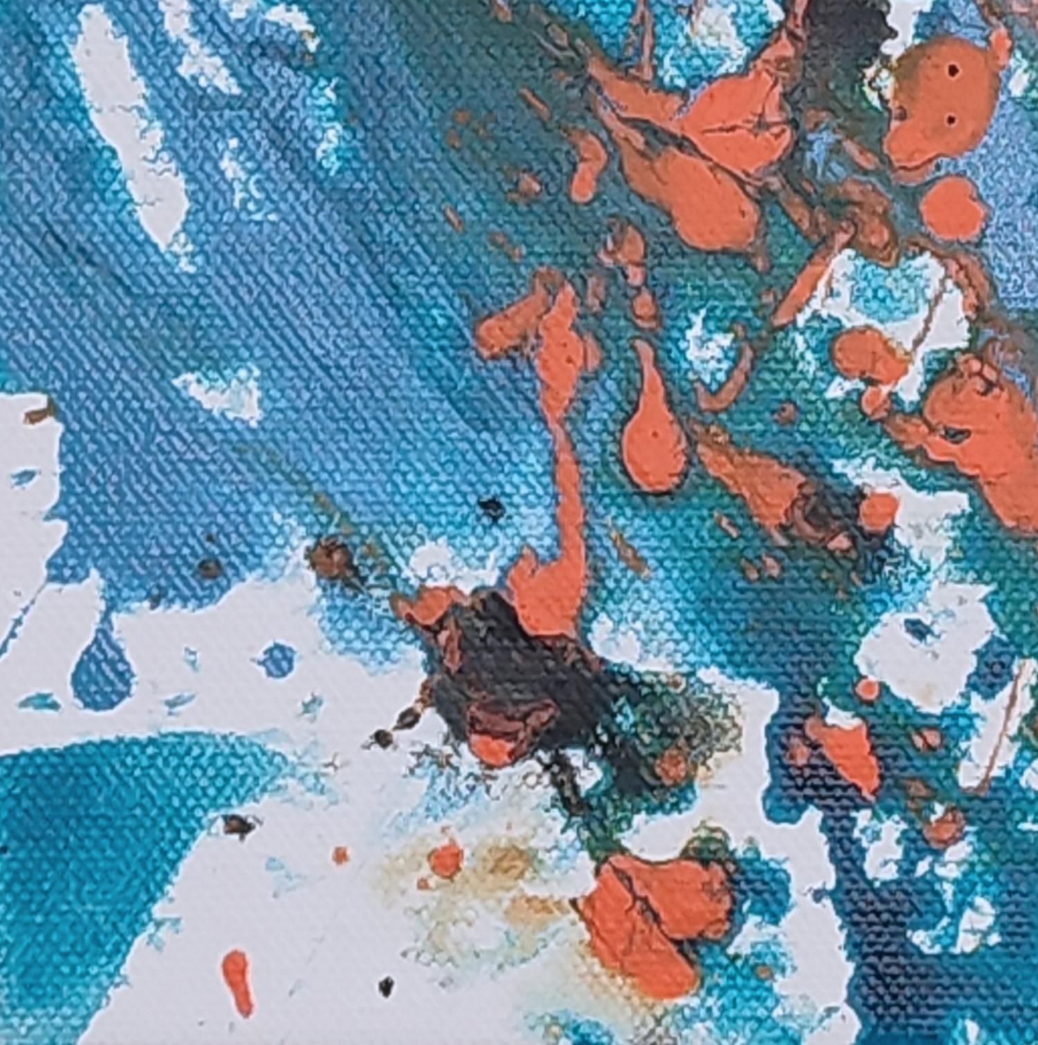 Kingfisher III - Original auf Leinwand