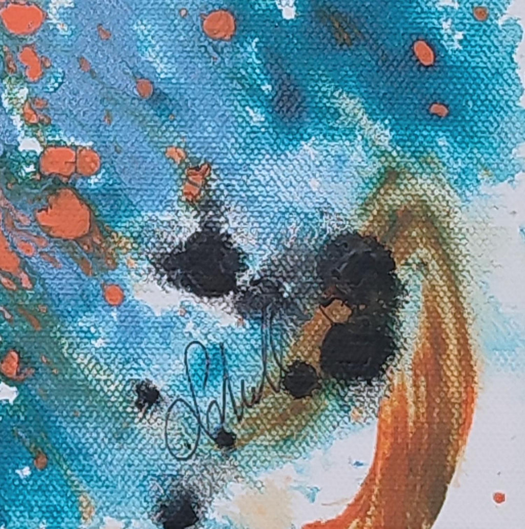 Kingfisher III - Original auf Leinwand