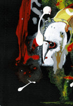 Kleiner Clown des Meeres - Original auf Papier