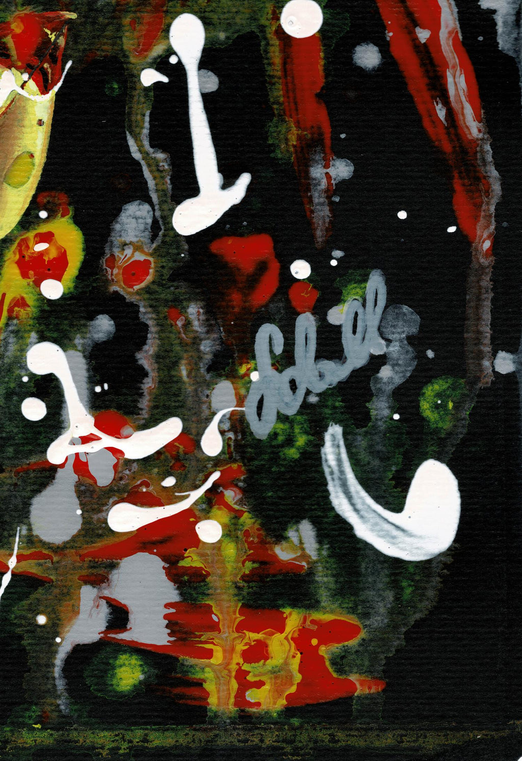Kleiner Clown des Meeres - Original auf Papier