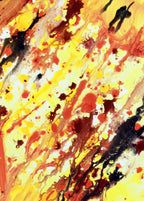 König der Savanne - Original auf Papier
