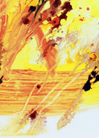 König der Savanne - Original auf Papier