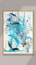 Flieg davon - Original auf Leinwand