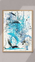Flieg davon - Original auf Leinwand