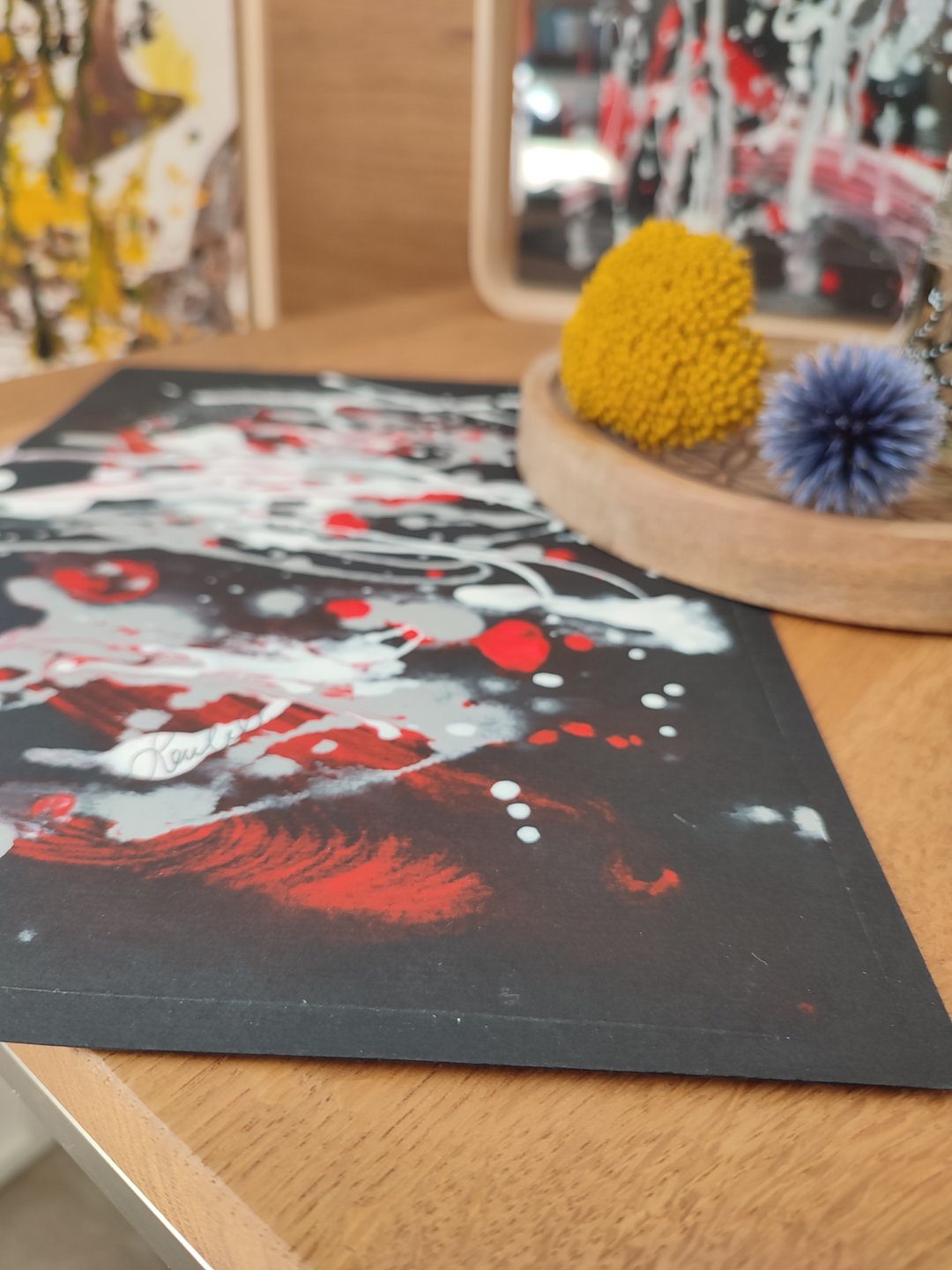 The black swan - Original auf Papier