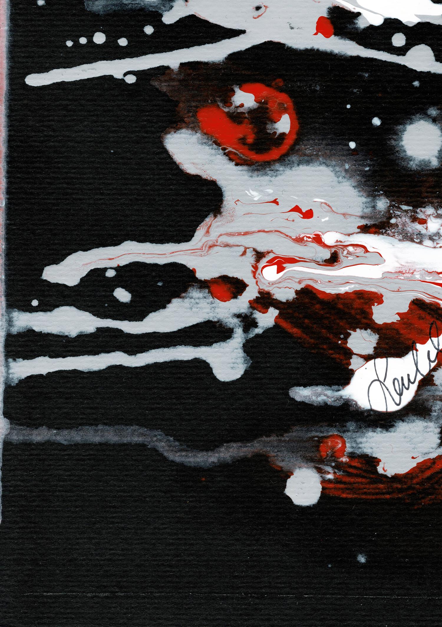 The black swan - Original auf Papier