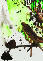 Versteckt im Frühlingsgrün - Original auf Papier
