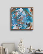 Kingfisher III - Original auf Leinwand