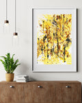 Babygiraffe - Original auf Papier