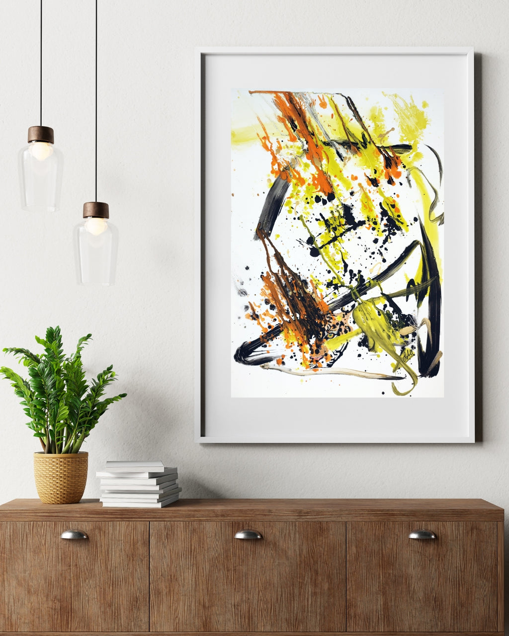 I'm the tiger - Original auf Papier