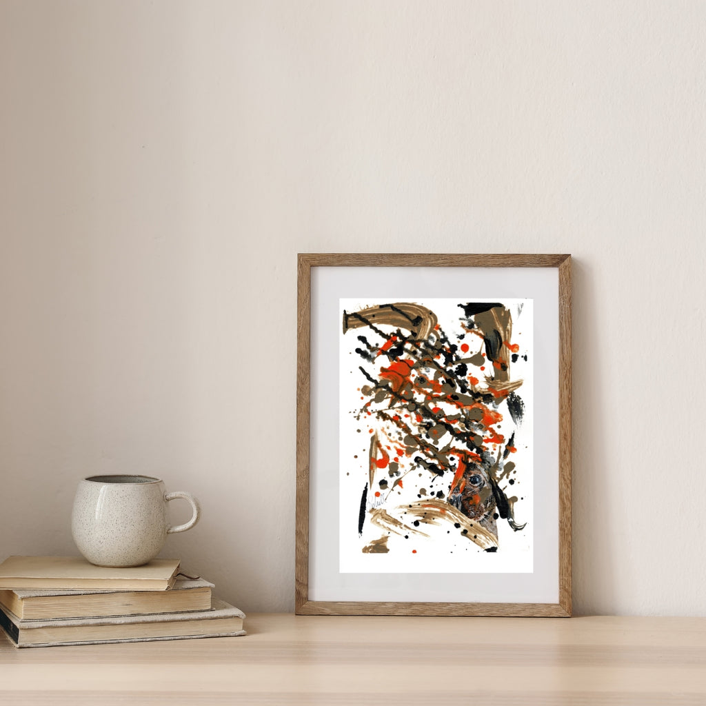 Der kleine Heuler - Original auf Papier