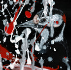 Wer klopft denn da? - Original auf Papier
